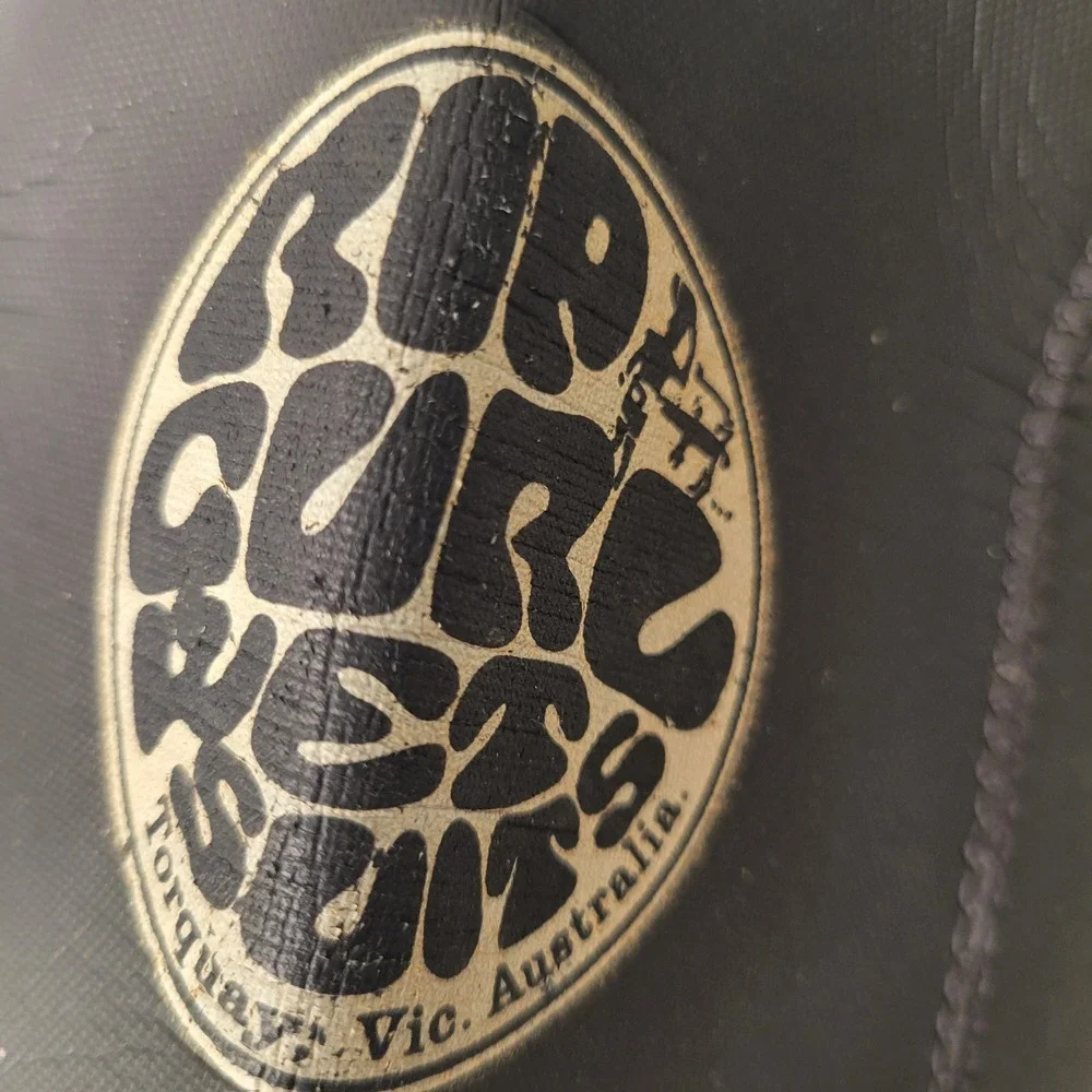 Vtg Rip Curl Wetsuit Hood Torquay, Victoria Australia Early Surfing Collectible